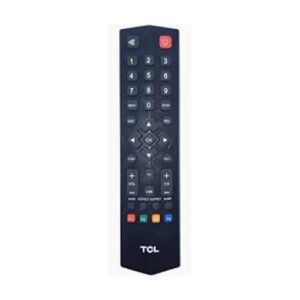 COMPATIBLE FOR TCL Remote Control No. 377,LED TV REMOTE Remote Controller (BLACK)