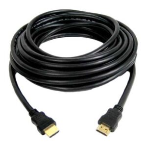 HDMI Cable Slim 5Mtr High Speed Ethernet 10.2 Gbps, 3D, 4K  (Compatible with Gaming Console, Computer, TV, Camera, Black, One Cable),5m