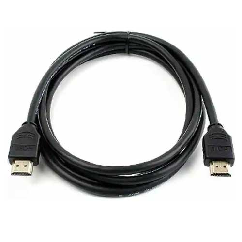 HDMI Cable 1.5 m HDMI Cable 1.5 m Slim 1.5Mtr High Speed Ethernet 10.2 Gbps, 3D, 4K  (Compatible with Gaming Console, Computer, TV, Camera, Black, One Cable),1.5m - Image 3